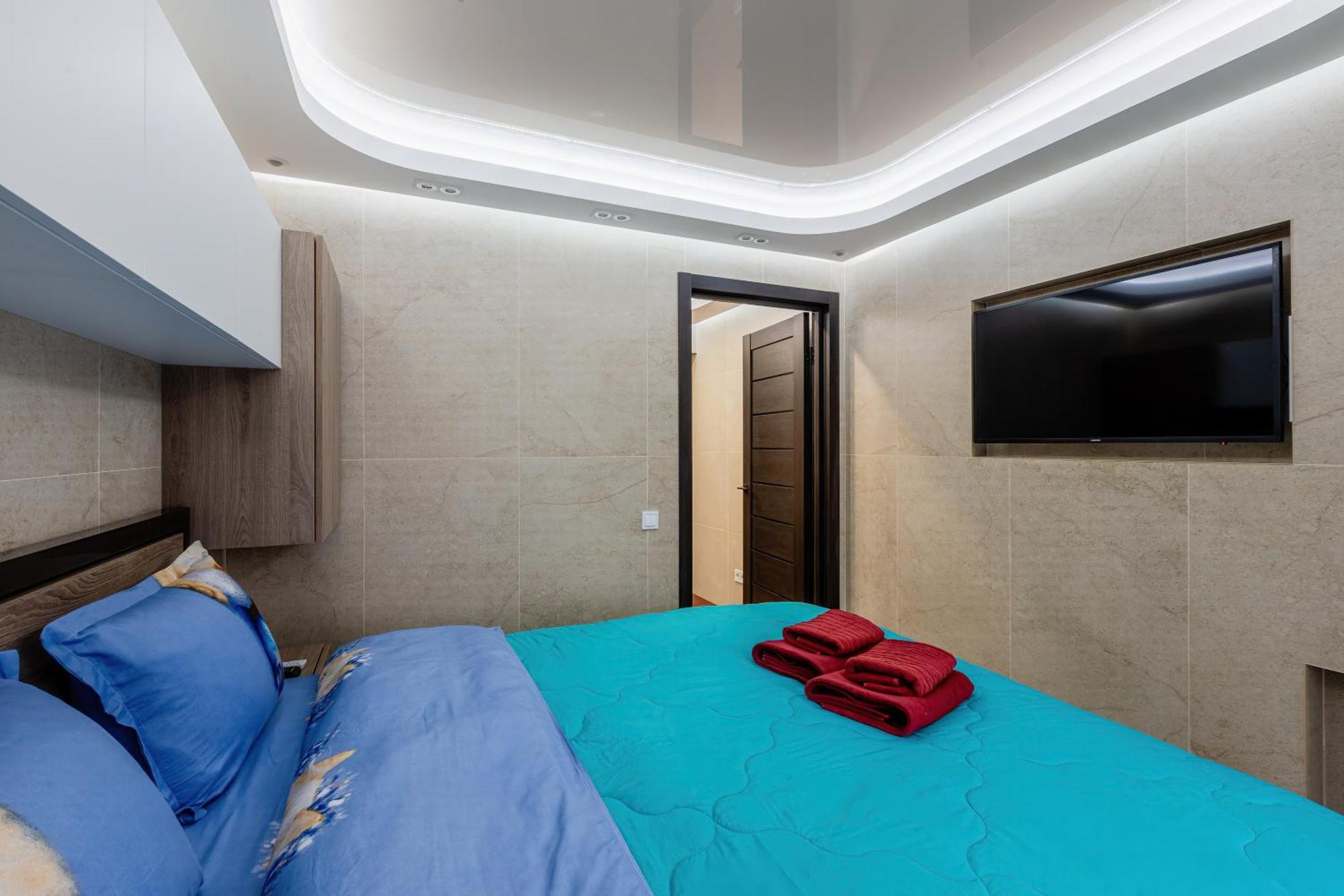 Apartment Hammam , Big Jacuzzi ,sauna , 2 Bedroom , Khrechatik *