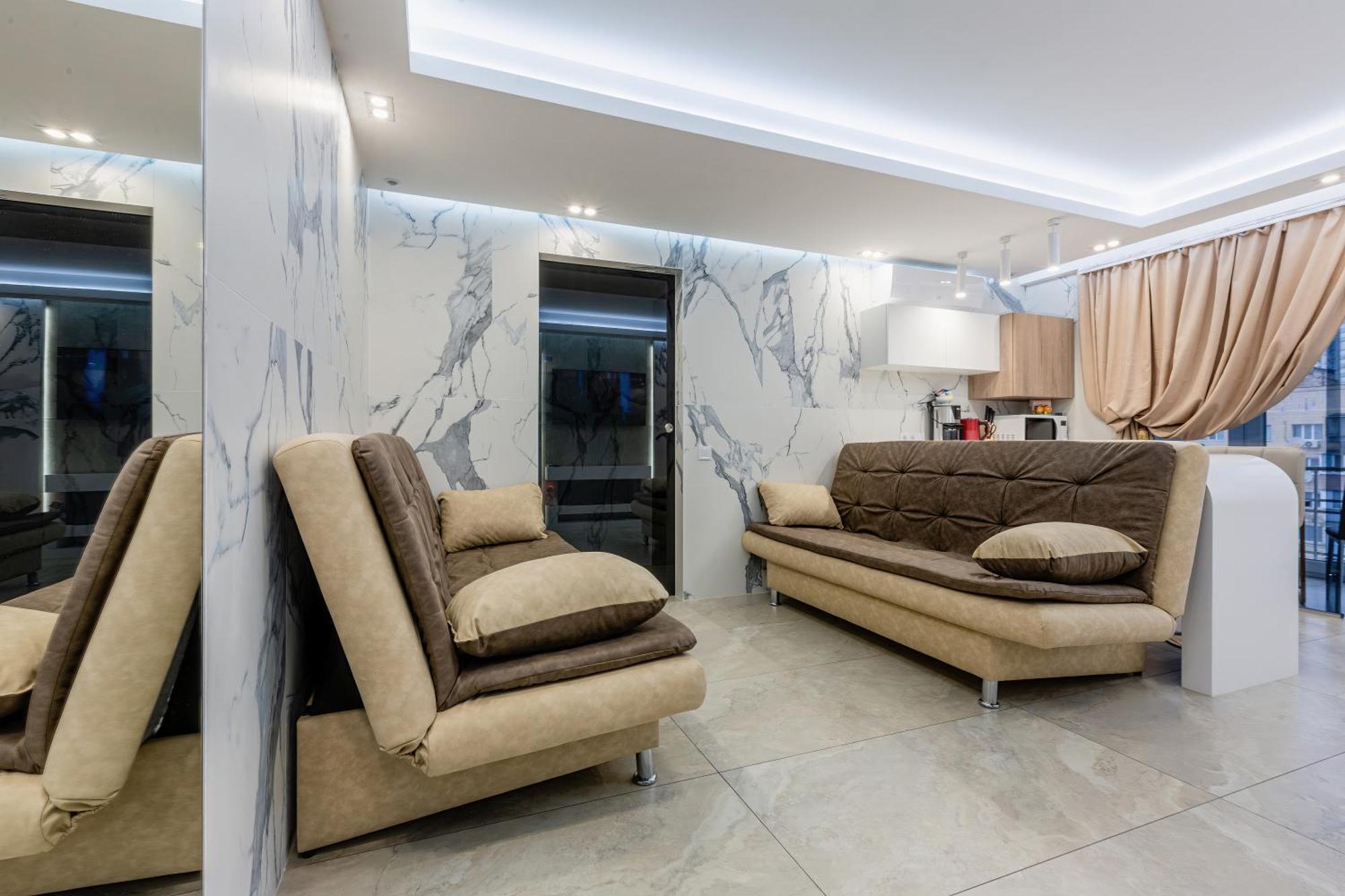 Apartment Hammam , Big Jacuzzi ,sauna , 2 Bedroom , Khrechatik