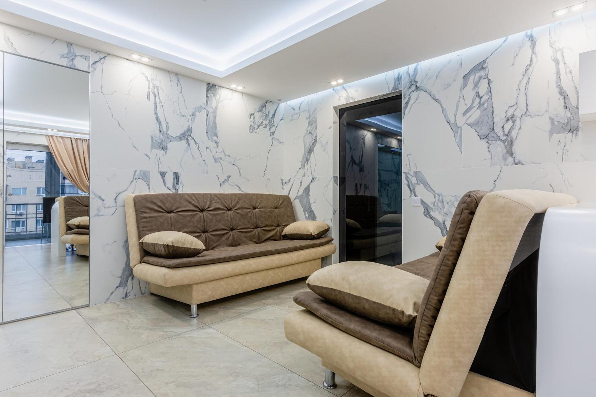 Apartment Hammam , Big Jacuzzi ,sauna , 2 Bedroom , Khrechatik Kyiv