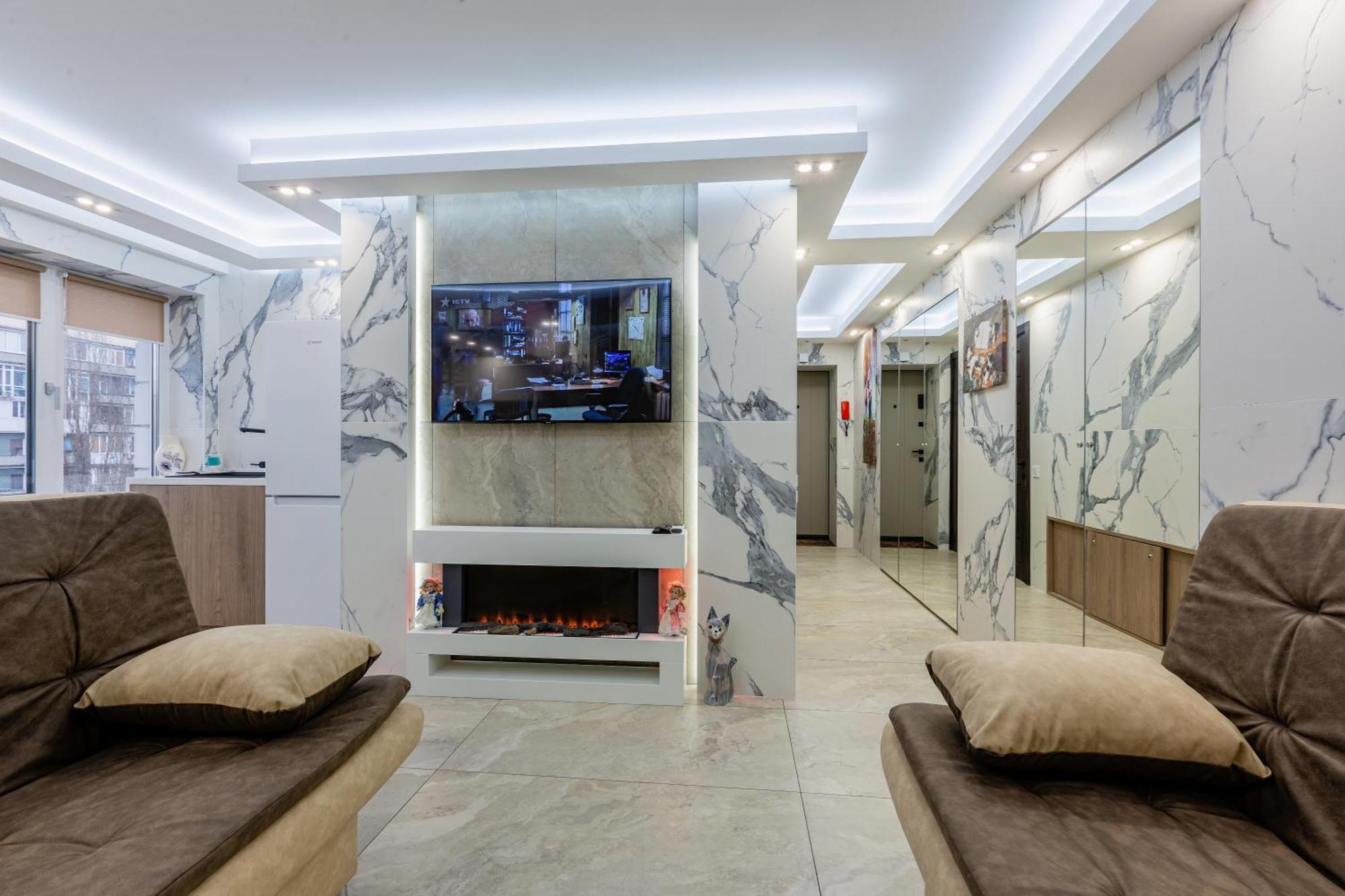 Hammam , Big Jacuzzi ,sauna , 2 Bedroom , Khrechatik Kyiv