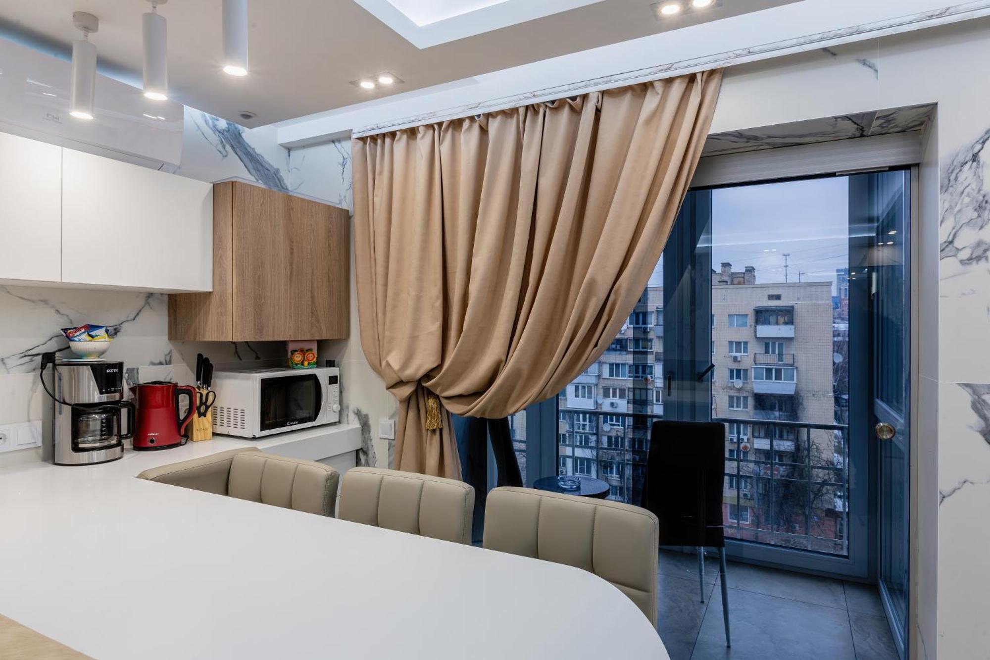 Hammam , Big Jacuzzi ,sauna , 2 Bedroom , Khrechatik Kyiv