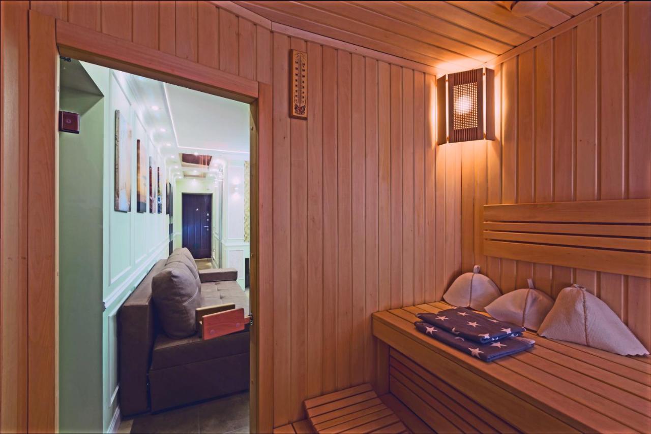 Apartment Hammam , Big Jacuzzi ,sauna , 2 Bedroom , Khrechatik *