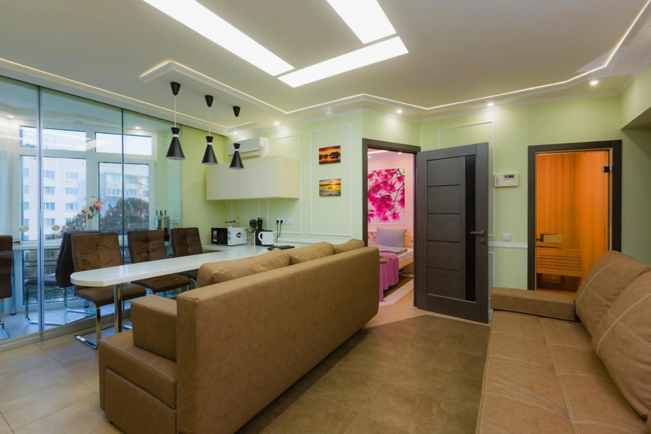 Apartment Hammam , Big Jacuzzi ,sauna , 2 Bedroom , Khrechatik Kyiv