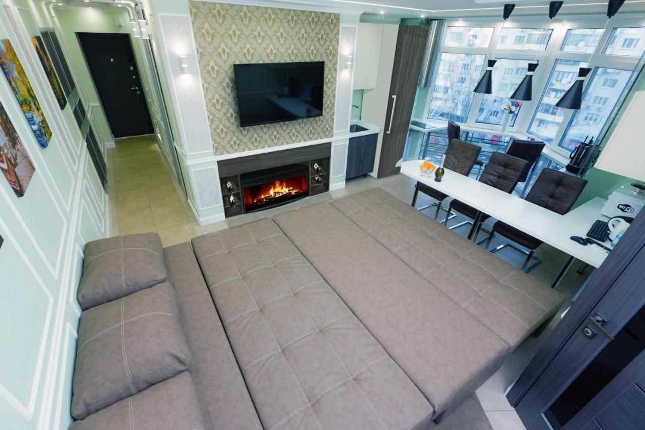 Hammam , Big Jacuzzi ,sauna , 2 Bedroom , Khrechatik Apartment Kyiv